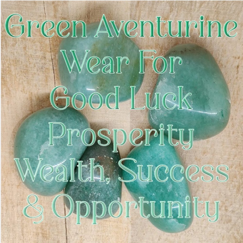 Green Aventurine Gemstones: Wear this Stone for Prosperity, Success & Good Luck